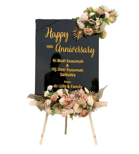 Papan Bunga Akrilik Cipining