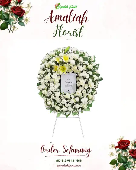 Krans Bunga Duka Cipining